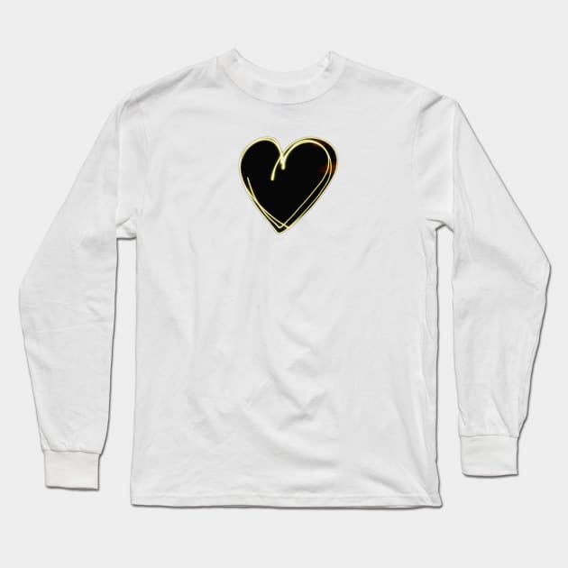 heart Long Sleeve T-Shirt by SALTEE_STORE